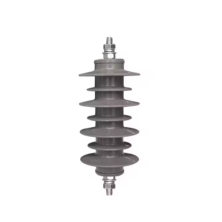 10kv 20kv 33kV 110kV in silicone composito polimero senza glassa senza galfino di fulmini di ossido di ossido di ossido di ascesso ad angolo di ossido metallico