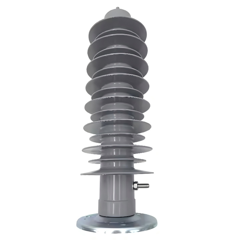 Scaricatore di sovratensione in silicone per esterni ad alta tensione 33KV 35KV con staffa